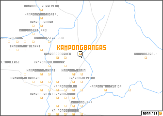 map of Kampong Bangas