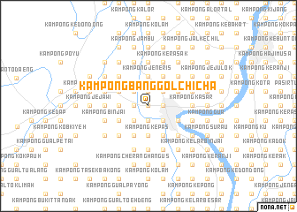 map of Kampong Banggol Chicha