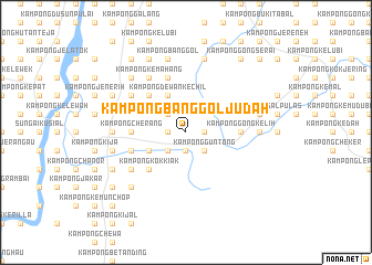 map of Kampong Banggol Judah