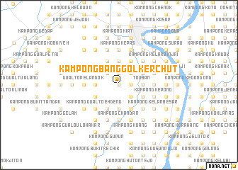 map of Kampong Banggol Kerchut
