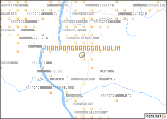 map of Kampong Banggol Kulim