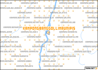 map of Kampong Banggol Limau Nipis