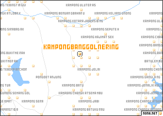 map of Kampong Banggol Nering
