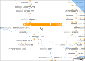 map of Kampong Banggol Nibong