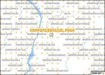 map of Kampong Banggol Pauh