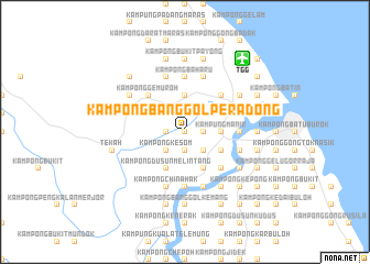 map of Kampong Banggol Peradong