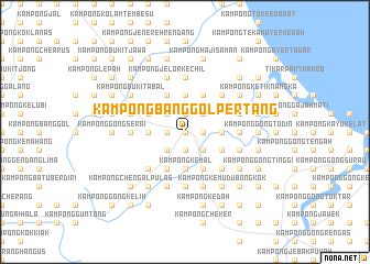 map of Kampong Banggol Pertang
