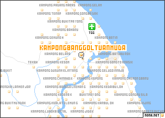 map of Kampong Banggol Tuan Muda