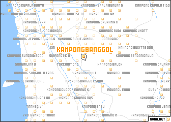 map of Kampong Banggol