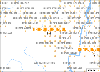 map of Kampong Banggol