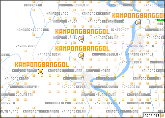 map of Kampong Banggol