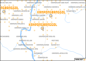 map of Kampong Banggol