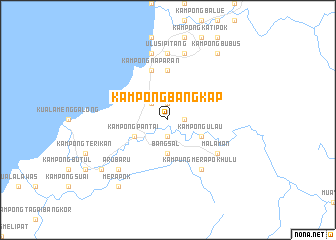 map of Kampong Bangkap