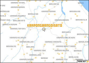 map of Kampong Bangoi Sato