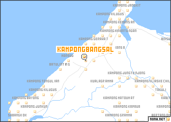 map of Kampong Bangsal