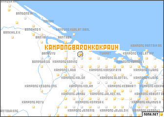 map of Kampong Baroh Kok Pauh