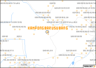 map of Kampong Baru Subang