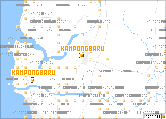 map of Kampong Baru