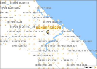 map of Kampong Baru