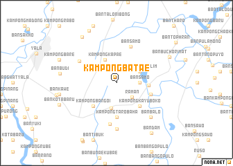 map of Kampong Batae