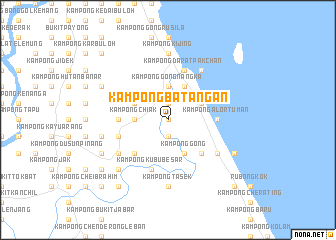 map of Kampong Batangan