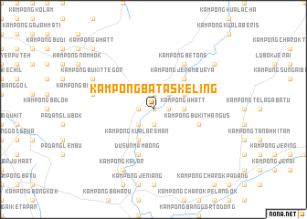 map of Kampong Batas Keling