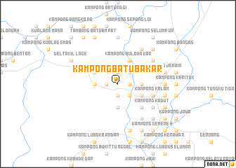 map of Kampong Batu Bakar