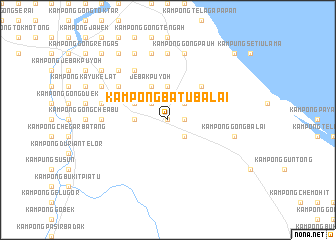 map of Kampong Batu Balai