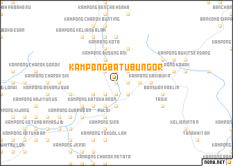 map of Kampong Batu Bungor