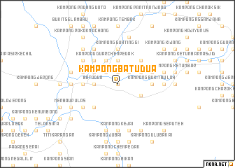 map of Kampong Batu Dua