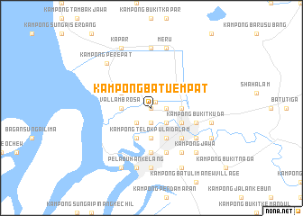 map of Kampong Batu Empat