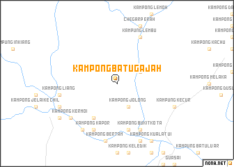 map of Kampong Batu Gajah