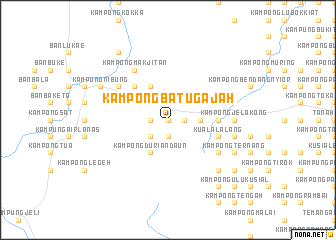 map of Kampong Batu Gajah