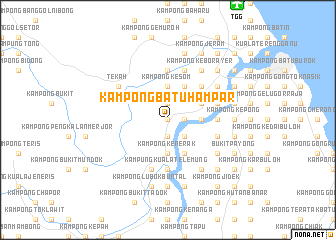 map of Kampong Batu Hampar