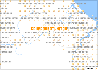 map of Kampong Batu Hitam