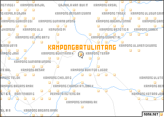 map of Kampong Batu Lintang