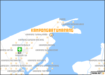 map of Kampong Batu Marang