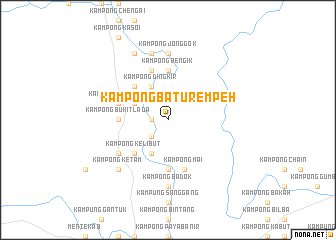 map of Kampong Batu Rempeh