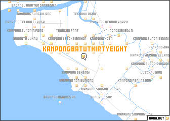 map of Kampong Batu Thirty-eight