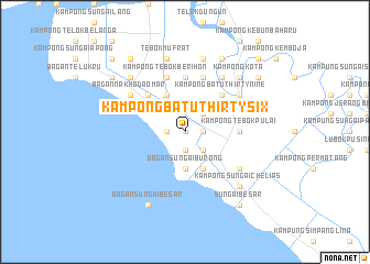 map of Kampong Batu Thirty-six
