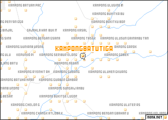 map of Kampong Batu Tiga