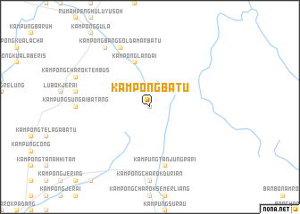 map of Kampong Batu