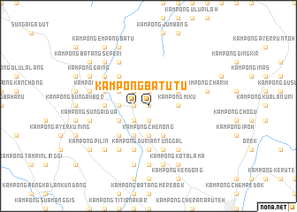 map of Kampong Batu