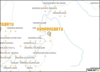 map of Kampong Batu