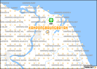 map of Kampong Baung Bayam