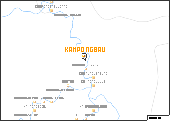 map of Kampong Bau