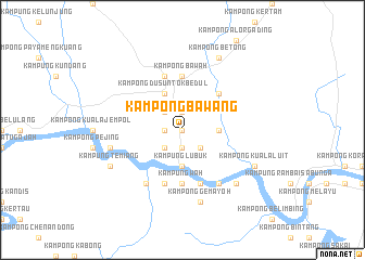 map of Kampong Bawang