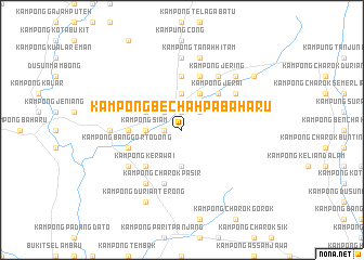 map of Kampong Bechah Pa\