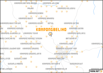 map of Kampong Beliho