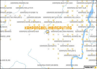 map of Kampong Belimbing Puting